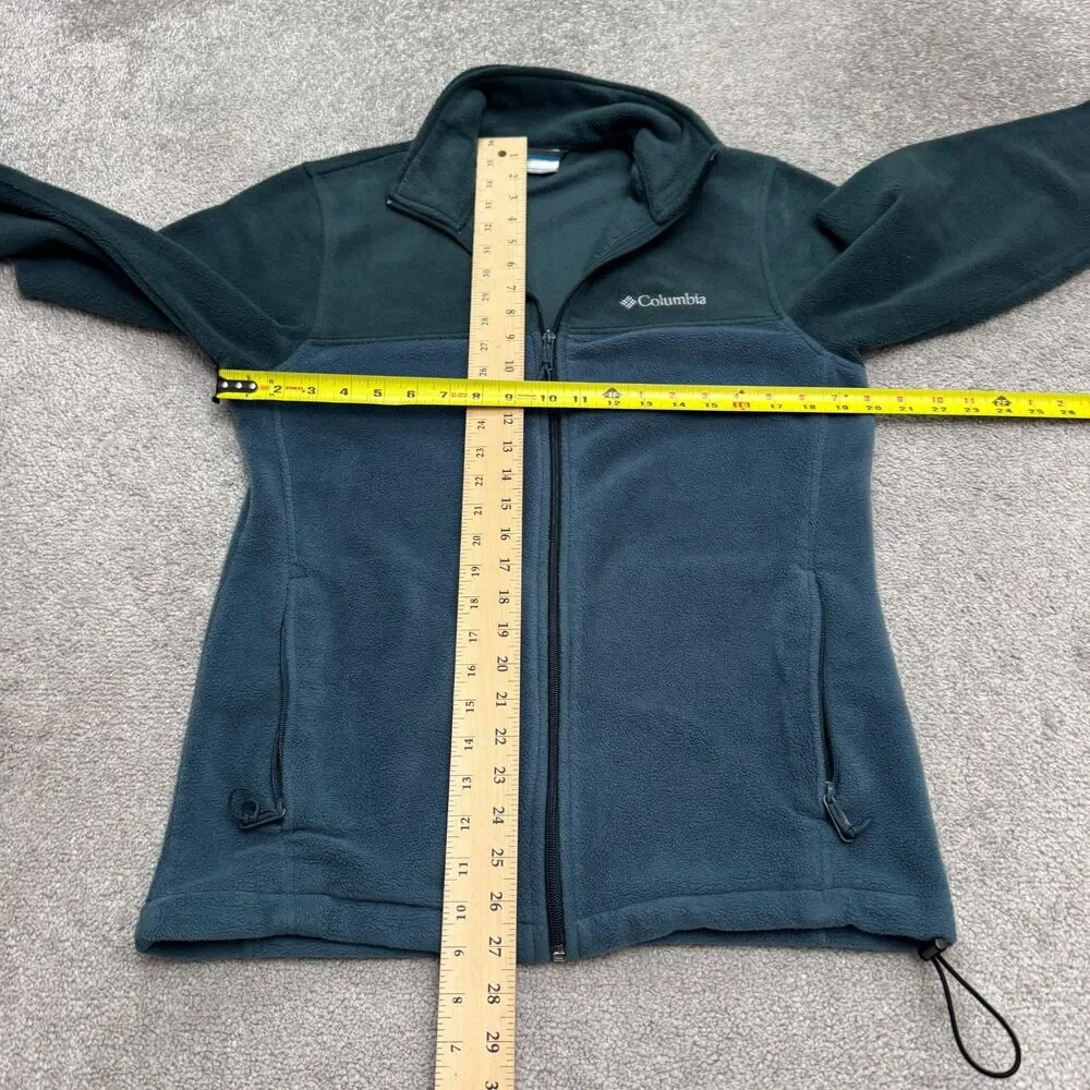 Columbia Steens Mountain 2.0 Fleece Jacket Mens Small Blue Full Zip Outdoor Hike